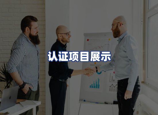 认证项目展示